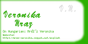 veronika mraz business card